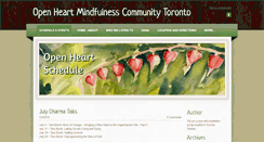 Desktop Screenshot of openheartmindfulness.org